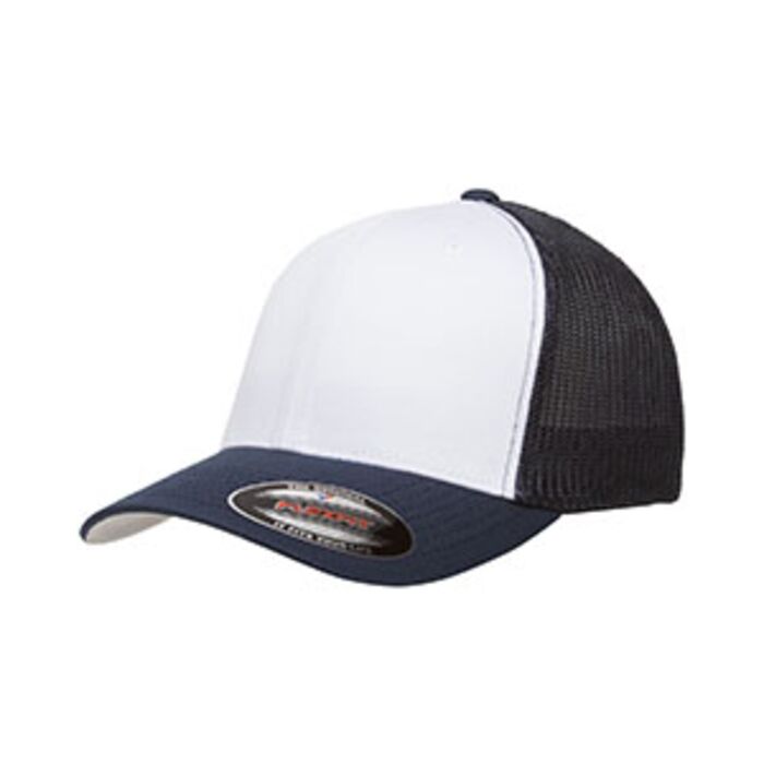 Flexfit Trucker Mesh with White Front Panels Cap Thumbnail